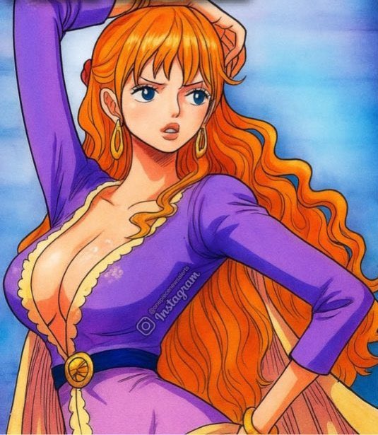 #ONEPIECE1158
#حرق_ون_بيس
يااخوان ذي كأنها نامي شكل وشعر وحتى الحركات شكل نامي بتحب لوفي بالمستقبل وبيسحب عليها