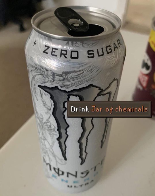RL RUNESCAPE GF - 2 pic. me or the jar of chemicals? https://t.co/NTpQhbcrXv