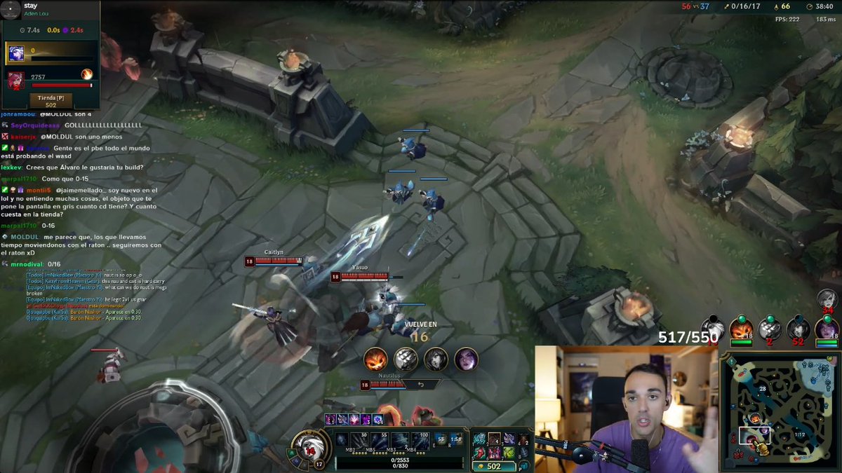 Gente

Creo que hay que buffar el WASD