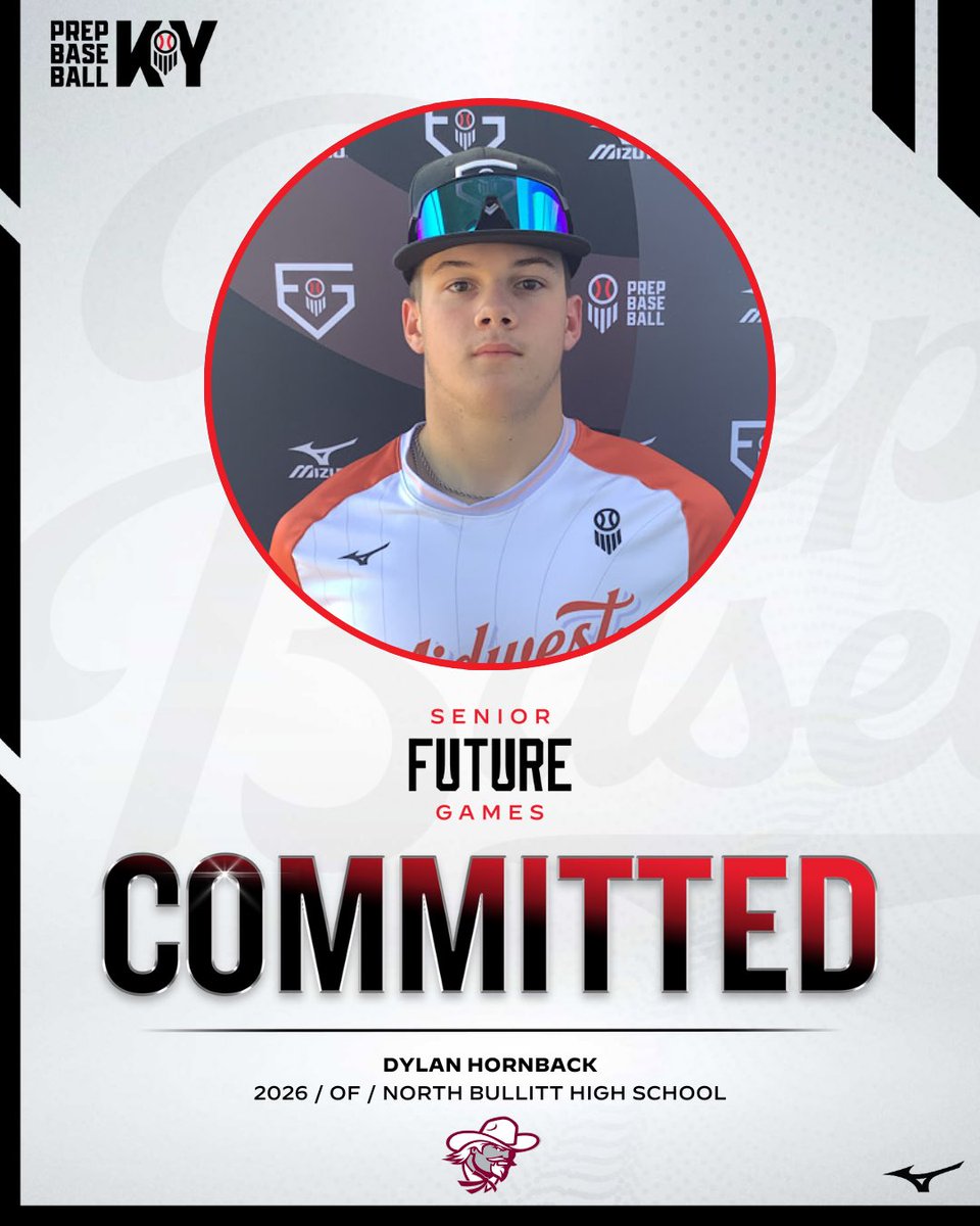 Prep Baseball Kentucky (@prepbaseballky) on Twitter photo ποΈ SFG COMMITMENT: DYLAN HORNBACK ποΈ
Our fifth #PBSFG25 commitment this month! '26 OF Dylan Hornback (<a href="/KyNbhs/">NBHSBaseballKY</a>) commits to Eastern Kentuckyπͺ
π€ >> loom.ly/I1BrxSw || <a href="/DylanHornback11/">Dylan Hornback</a>
#PBSFG25 || <a href="/prepbaseball/">Prep Baseball</a> || <a href="/EKUBaseball/">EKU Baseball</a> ποΈ SFG COMMITMENT: DYLAN HORNBACK ποΈ
Our fifth #PBSFG25 commitment this month! '26 OF Dylan Hornback (<a href="/KyNbhs/">NBHSBaseballKY</a>) commits to Eastern Kentuckyπͺ
π€ >> loom.ly/I1BrxSw || <a href="/DylanHornback11/">Dylan Hornback</a>
#PBSFG25 || <a href="/prepbaseball/">Prep Baseball</a> || <a href="/EKUBaseball/">EKU Baseball</a>