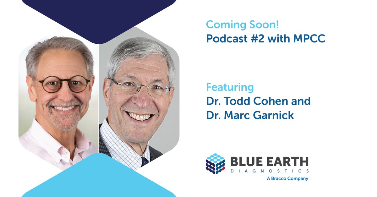 BlueEarthDx's tweet photo. Coming soon!
Part 2 of our @MPCCoalition Podcast series: Prostate Cancer and You
Continue learning how #RadioligandTherapy + #MolecularImaging are reshaping #ProstateCancer care with Dr. Todd Cohen from #BlueEarthDx and Dr. Marc Garnick from Beth Israel Deaconess Medical Center (BIDMC) and the Gorman Brothers Professor of Medicine at Harvard Medical School.
Did you miss part 1?
🎧 Listen now so you’re ready when part 2 drops in September