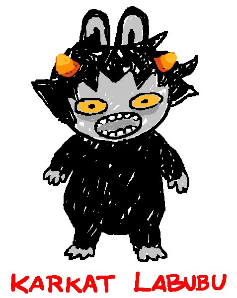 Karkat labubu
