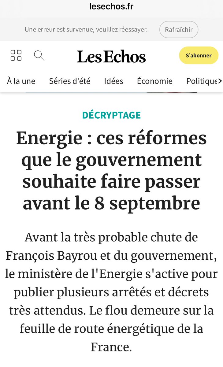 ALERTE/HALLUCINANT : les #gueux et le #Clubdesgueux se remobilisent dès demain 10h à Châlon-en-Champagne CONTRE LA #PPE qui va doubler votre #factureElectricite 

Juste avant de tomber, <a href="/FerracciMarc/">Marc Ferracci</a> et Jean-Luc Fugit veulent entraîner la France avec eux dans leur chute.
Ils vont