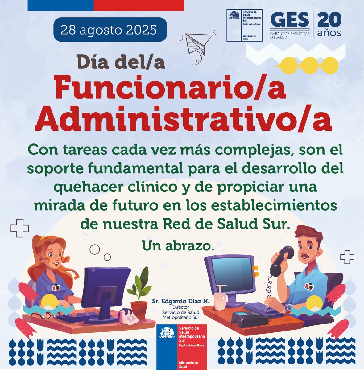 Servicio de Salud Metropolitano Sur tweet media