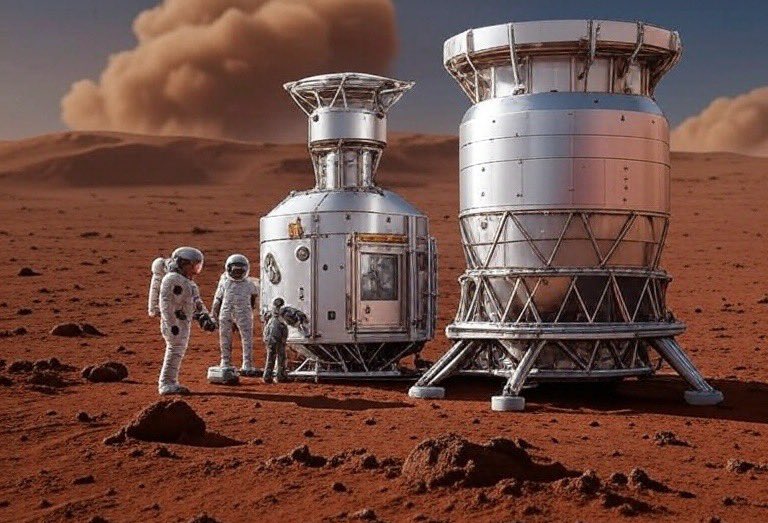 Mars AquaCycle (MAC): A compact, AI-driven, bio-regenerative module for Mars colonies, producing water, oxygen, and food from Martian regolith, ice, CO2, and human waste. Tailored for Mars’ low pressure, high radiation, and limited resources, it features:
- Regolith Water