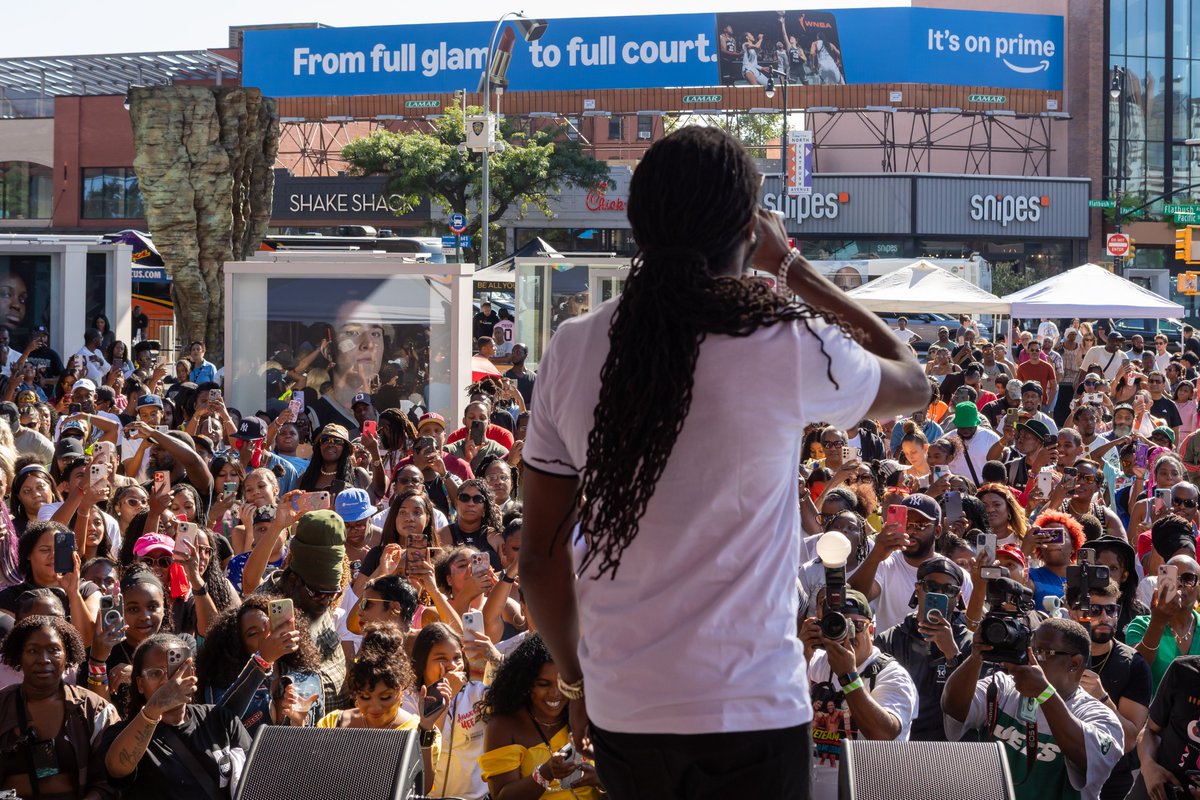 On August 23rd, the Brooklyn community came together at Barclays Center for the annual Angela Yee Day, part of our Summer Concert Series. The celebration highlighted music, culture, and unity, continuing a tradition that uplifts and inspires our community each year.