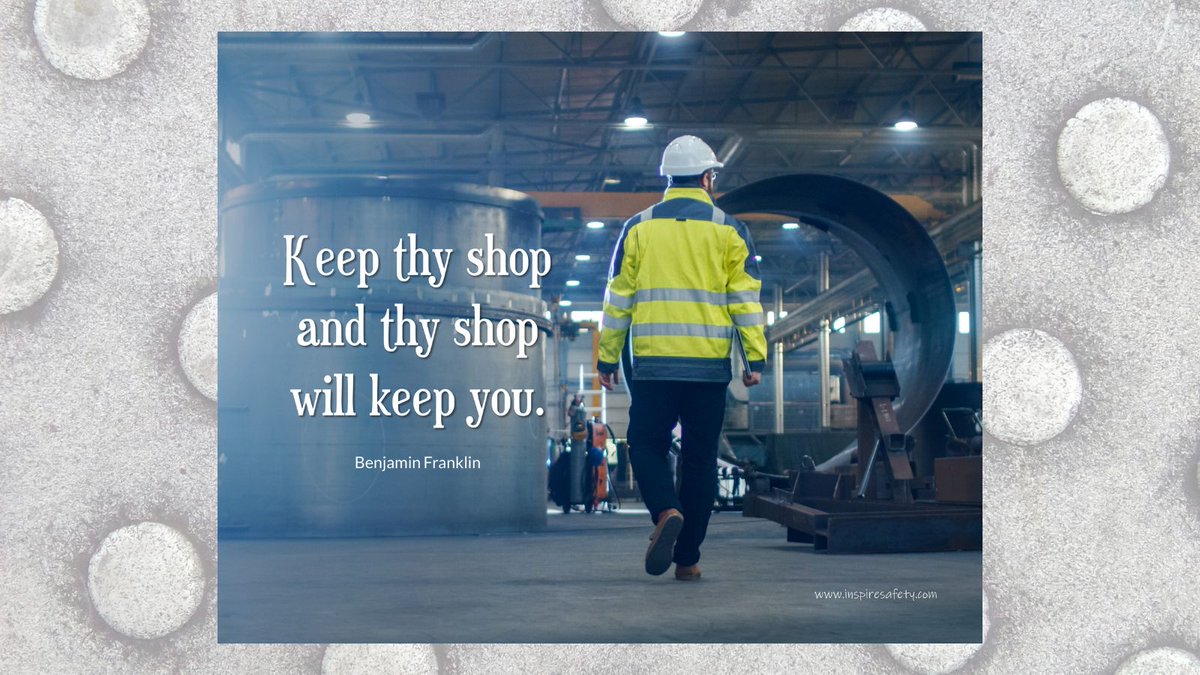 ✔️Keep your shop safe.
👉 Inspirational safety posters and more at inspiresafety.com

#safety #safetyposters #motivation #safetyleadership