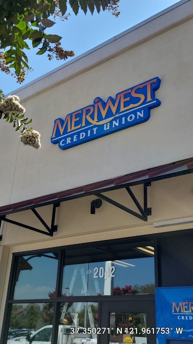 Meriwest Credit Union (@meriwest) on Twitter photo We’re excited to unveil our Santa Clara branch’s new signage, highlighting our focus on innovation and the reliable service our members count on. 
❤️ Stop by to check out the fresh new look and our dedication to high-quality service. We’re excited to unveil our Santa Clara branch’s new signage, highlighting our focus on innovation and the reliable service our members count on. 
❤️ Stop by to check out the fresh new look and our dedication to high-quality service.