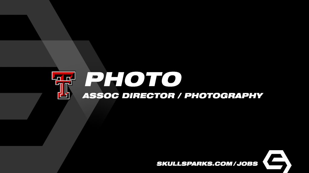 New opportunity with <a href="/TechAthletics/">Texas Tech Red Raiders</a>
Associate Director, Athletics Photography
Lubbock, Texas
apptrkr.com/6518408

SkullSparks.com/jobs/