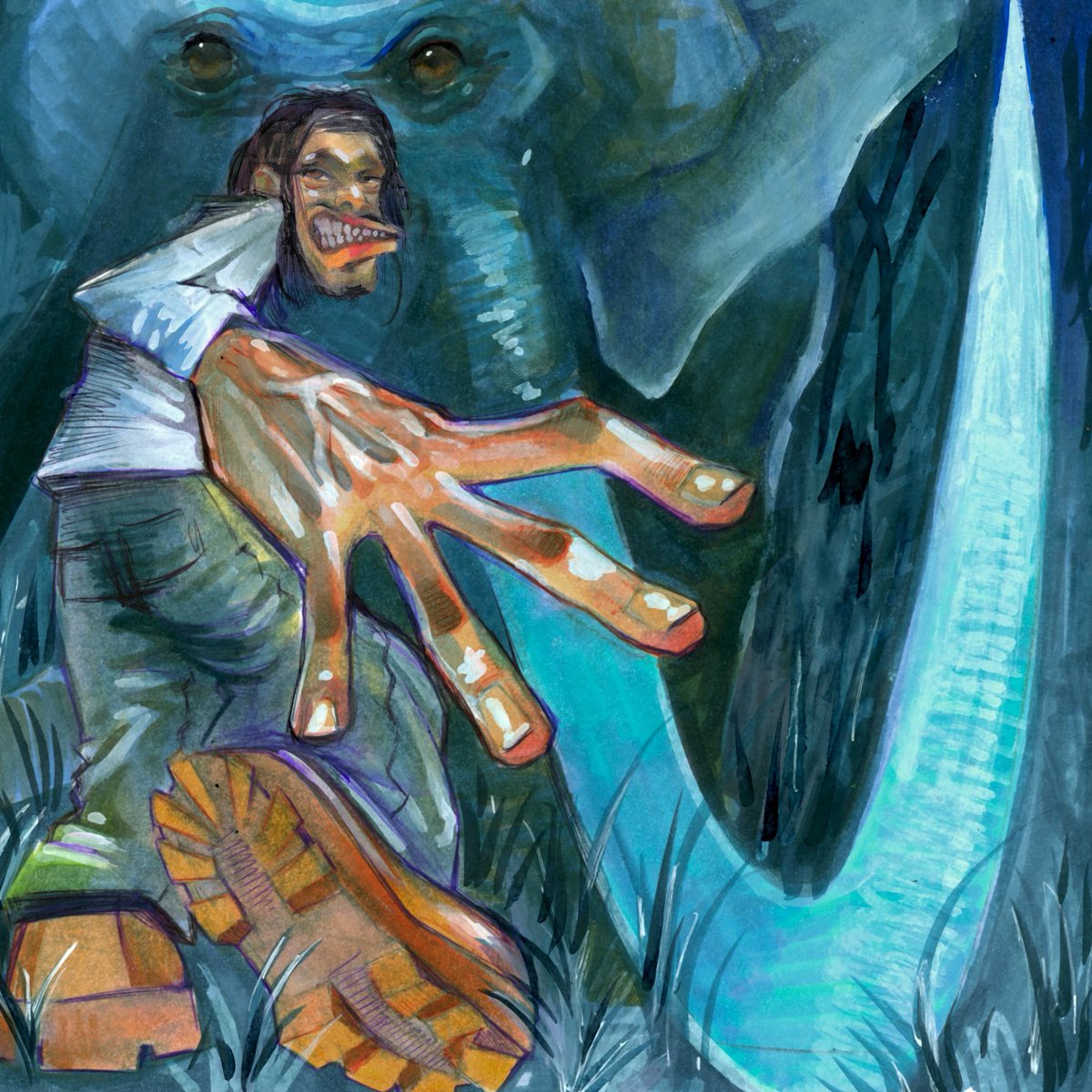 russdiemon's tweet image. a new chapter begins at midnight