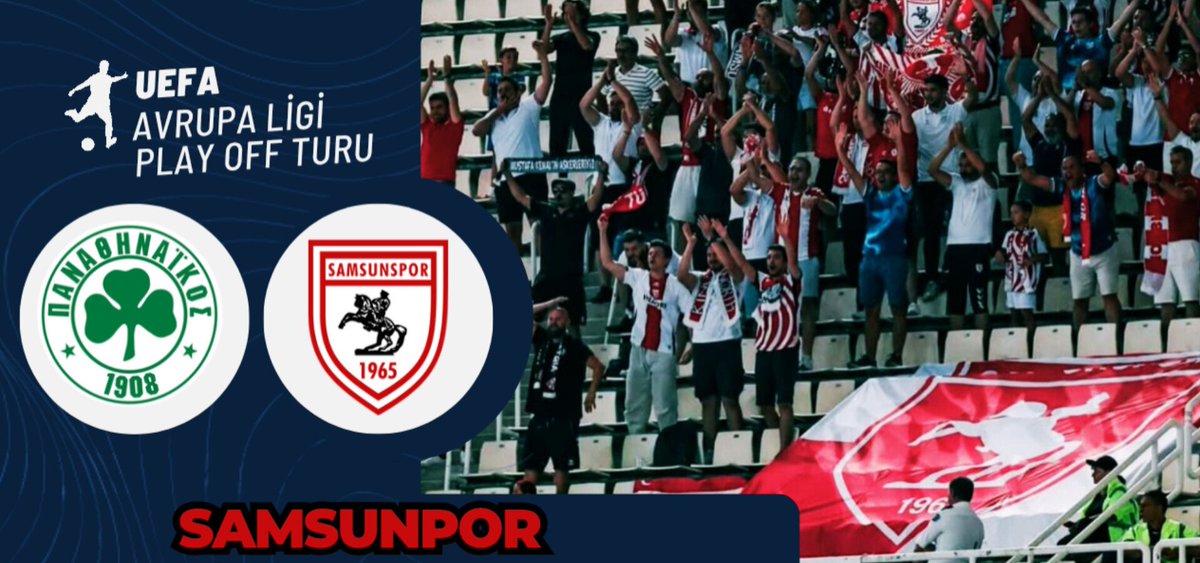 youtu.be/LQc8itDtG7Q?si…      Samsunspor - Panathinaikos tribün görüntüleri...   #Samsunspor #Panathinaikos #samsun #UEFA #avrupa #fenerbahçe