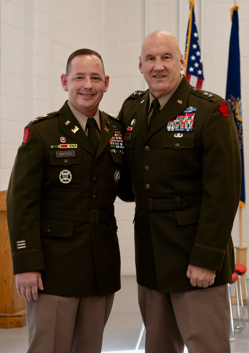 Congratulations Col. Joseph Martinkis on your very well-deserved promotion! Your leadership and experience will continue to serve our <a href="/PANationalGuard/">Pennsylvania National Guard</a>’s 28th Infantry Division Soldiers well! #OneTeamOneMission