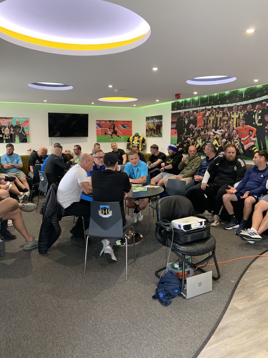 Durham CFA Coach Development (@dcfa_coachdev) on Twitter photo Event 4๏ธโฃ of our Roadshow of Workshops focussed on โPrioritising Player Development on a Match Dayโ.
Once again brilliant to see so many coaches attending and engaging.
Many thanks to <a href="/HebburnTownJnrs/">Hebburn Town Juniors FC</a> <a href="/HebburnTown/">Hebburn Town FC</a> for hosting us, greatly appreciated. Event 4๏ธโฃ of our Roadshow of Workshops focussed on โPrioritising Player Development on a Match Dayโ.
Once again brilliant to see so many coaches attending and engaging.
Many thanks to <a href="/HebburnTownJnrs/">Hebburn Town Juniors FC</a> <a href="/HebburnTown/">Hebburn Town FC</a> for hosting us, greatly appreciated.