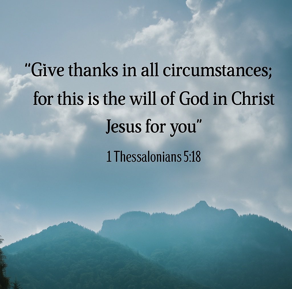 1 Thessalonians 5:18