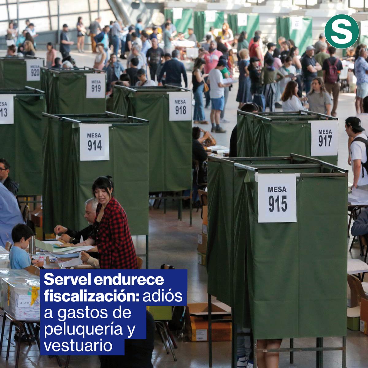 La_Segunda's tweet image. Servel endurece fiscalización: adiós a gastos de peluquería y vestuario. Manual electoral 2025 es más riguroso que el de 2021 y prohíbe bebidas alcohólicas, maquillaje y regalos. Candidatos deberán presentar informes con fotos, videos y cotizaciones. lasegunda.com