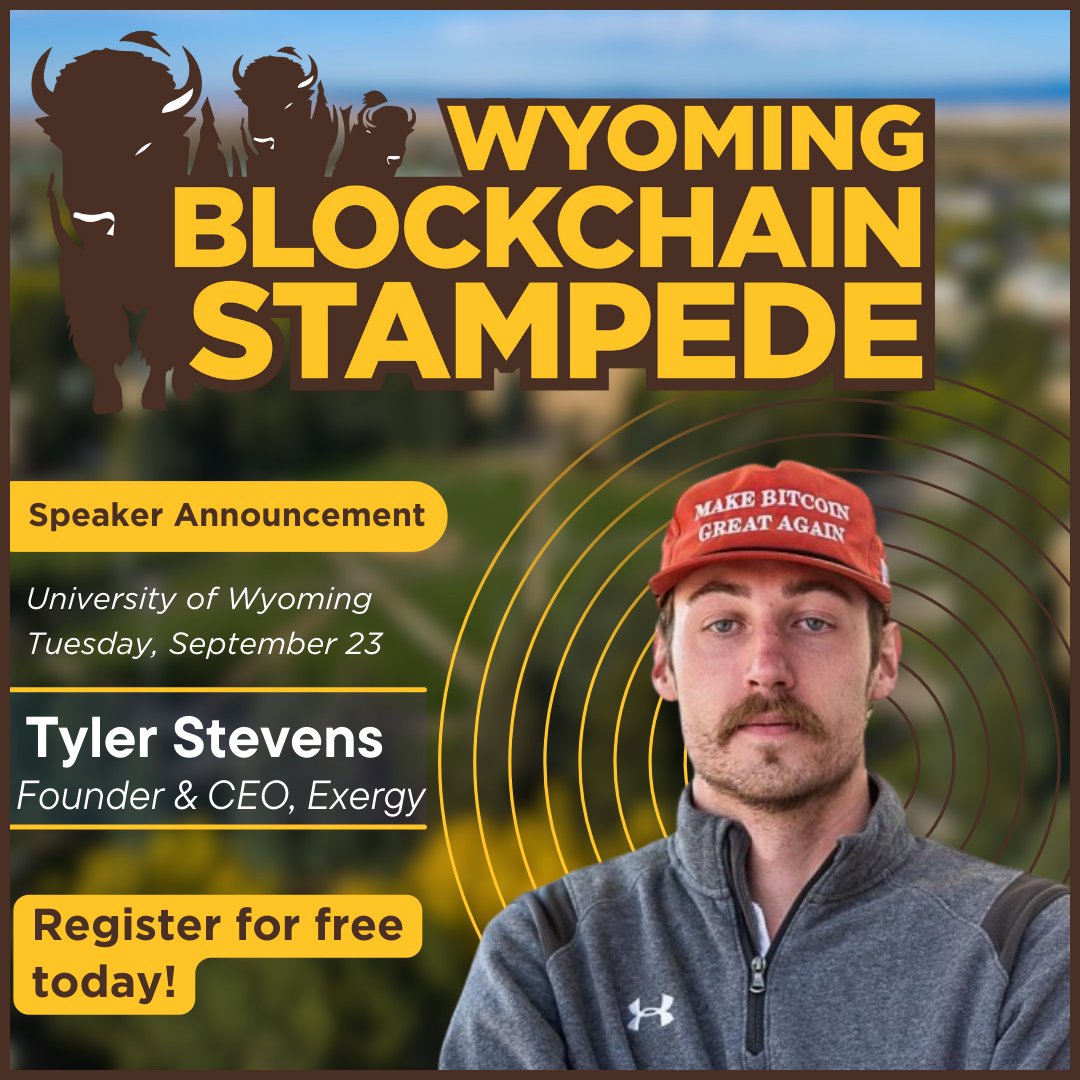 Wyoming Blockchain Stampede (@WyoStampede) / Posts / X