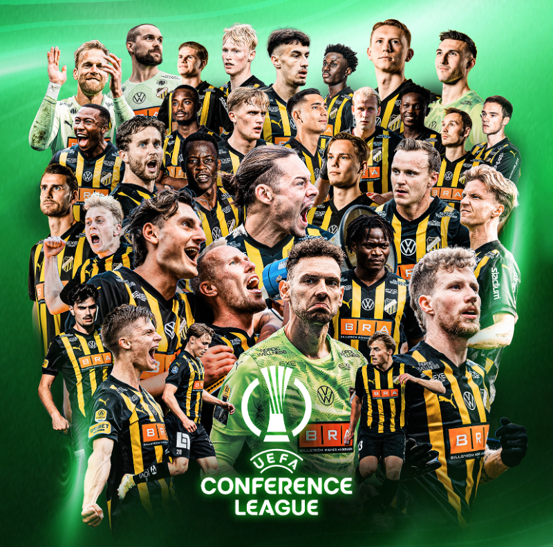 UEFA CONFERENCE LEAGUE 👋 

#bkhäcken