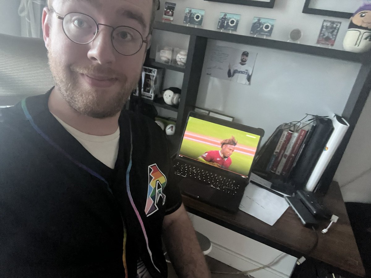 It’s evening #Dbacks time of day