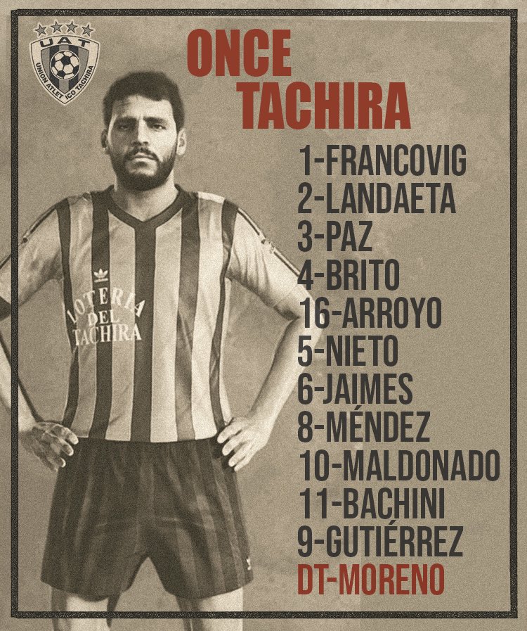 RetroVenFan (@retrovenfan) on Twitter photo Alineaciones confirmadas.
Maritimo - Táchira 1986-87
Narrado por <a href="/CDominguesP/">Carlos Domingues</a>
#RetroVenFan #ClasicosRetroVenFan #FutbolVenezolano #ligafutve Alineaciones confirmadas.
Maritimo - Táchira 1986-87
Narrado por <a href="/CDominguesP/">Carlos Domingues</a>
#RetroVenFan #ClasicosRetroVenFan #FutbolVenezolano #ligafutve