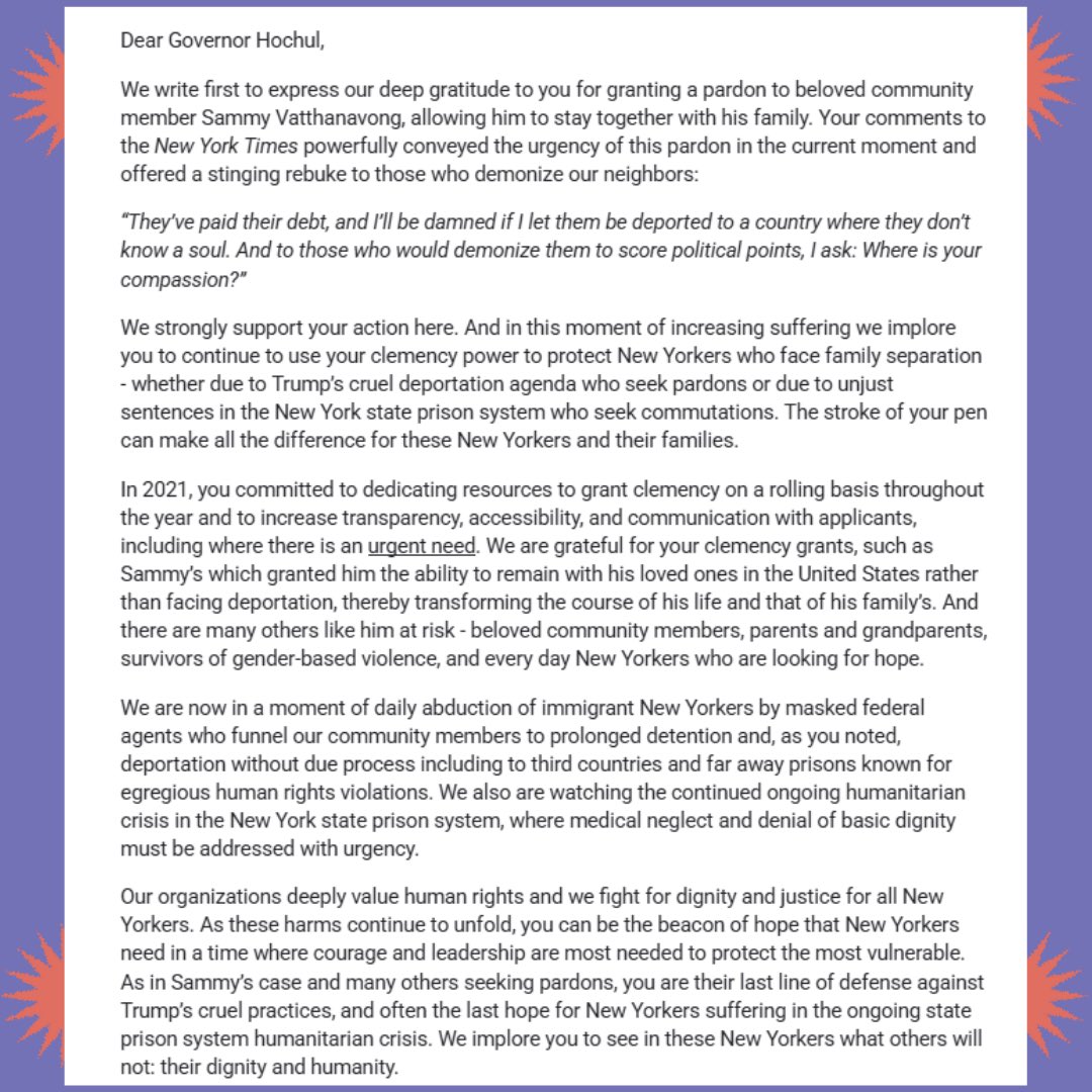 Clemency Coalition of New York tweet media