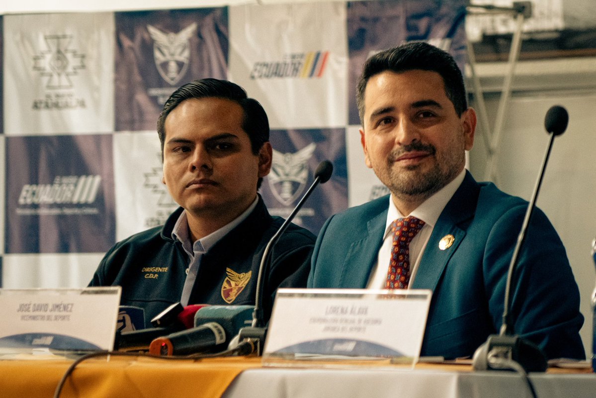 Ministerio del Deporte 🇪🇨 (@deporteec) on Twitter photo 🇪🇨 ¡Arranca la convocatoria para el <a href="/NuevoAtahualpa/">El Nuevo Atahualpa</a>!
<a href="/ConcePichincha/">Concentración Deportiva de Pichincha</a> busca inversionistas para levantar un estadio multipropósito de clase mundial.
🗣️<a href="/JDJimenezV/">Jose David Jimenez</a>: “Este proyecto no es un sueño, es el futuro del Ecuador”. 🇪🇨 ¡Arranca la convocatoria para el <a href="/NuevoAtahualpa/">El Nuevo Atahualpa</a>!
<a href="/ConcePichincha/">Concentración Deportiva de Pichincha</a> busca inversionistas para levantar un estadio multipropósito de clase mundial.
🗣️<a href="/JDJimenezV/">Jose David Jimenez</a>: “Este proyecto no es un sueño, es el futuro del Ecuador”.