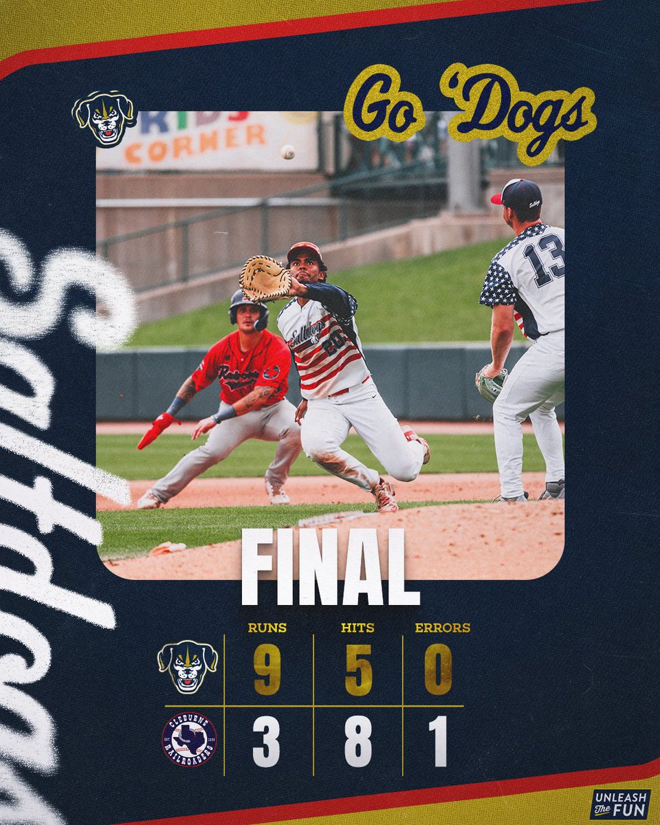 saltdogsball's tweet image. That’s a series winner‼️

#Saltdogs | #UnleashTheFun