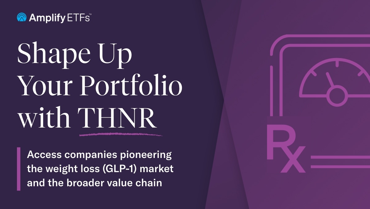 Access companies pioneering the weight loss drug market: $THNR. Learn more about the Amplify Weight Loss Drug &amp; Treatment ETF: hubs.li/Q03G0DVJ0