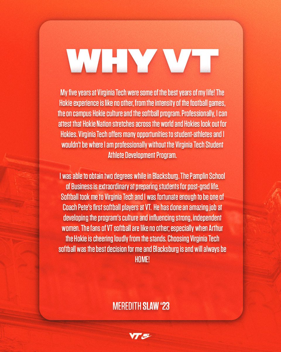 Virginia Tech Softball tweet media