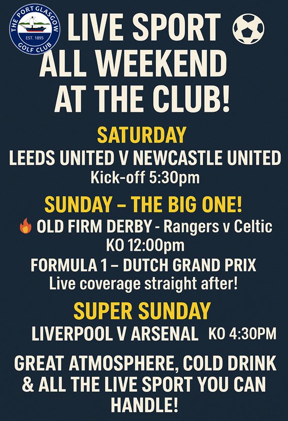 Port Glasgow Golf Club (@port_golfy) on Twitter photo 