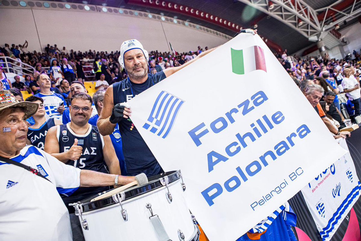❤️ 🇬🇷🇮🇹
#EuroBasket | <a href="/EuroBasket/">FIBA EuroBasket</a>