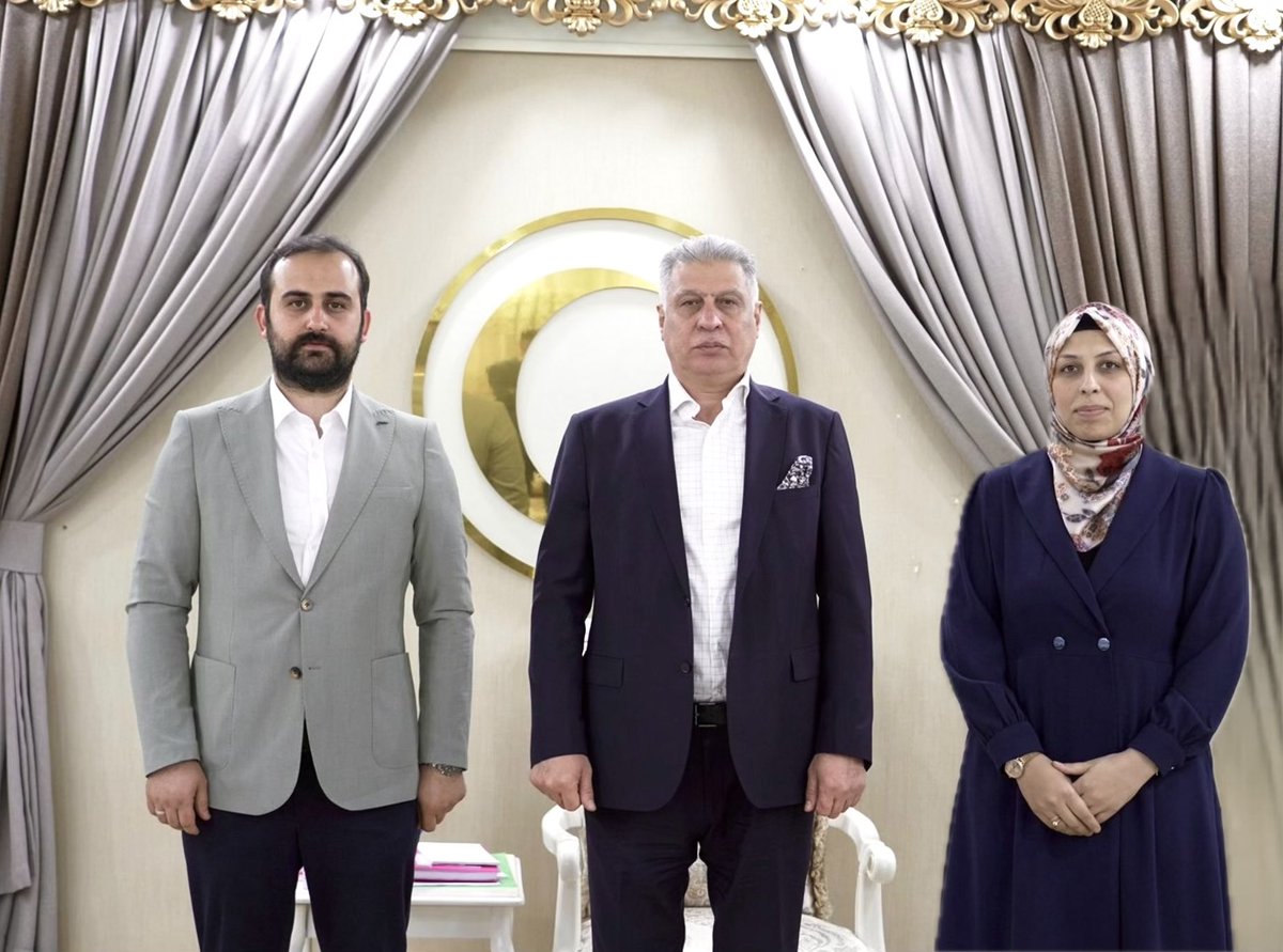 Milletvekilimiz Sayın <a href="/Ersatsalihi/">Erşat Salihi - أرشد الصالحي</a> ’yi makamında ziyaret ettik. Misafirperverliği ve gösterdiği sıcak ilgiden dolayı kendilerine  teşekkürlerimizi sunduk.