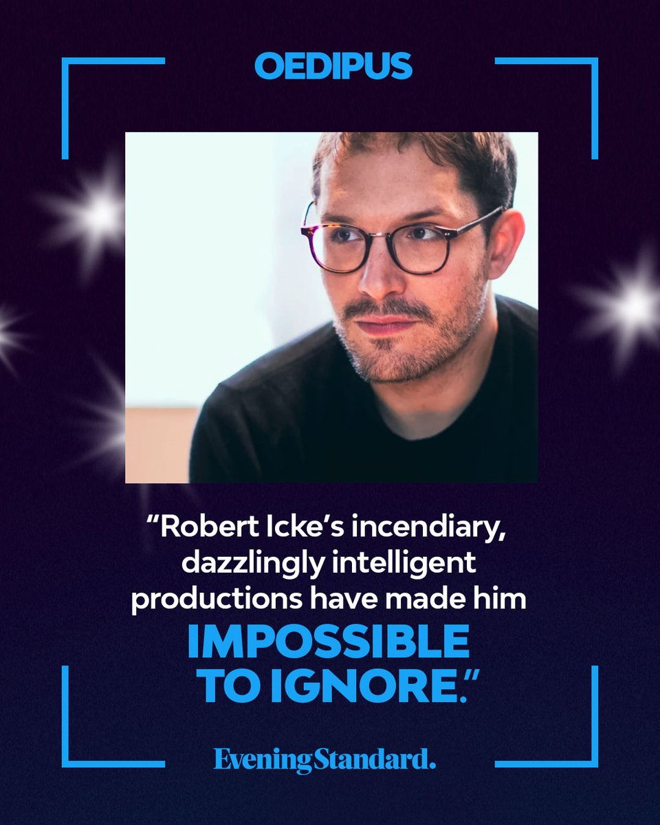 Robert Icke returns to Broadway this fall with OEDIPUS. Strictly limited engagement.