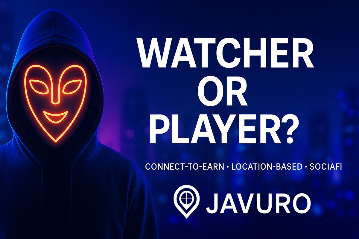 jxro_project's tweet photo. you gonna still watch or be the player and make your life as a game.
#ConnectToEarn #JAVURO #Web3Social #Crypto #CryptoTrading #Startup https://t.co/aUXVyCDoC0