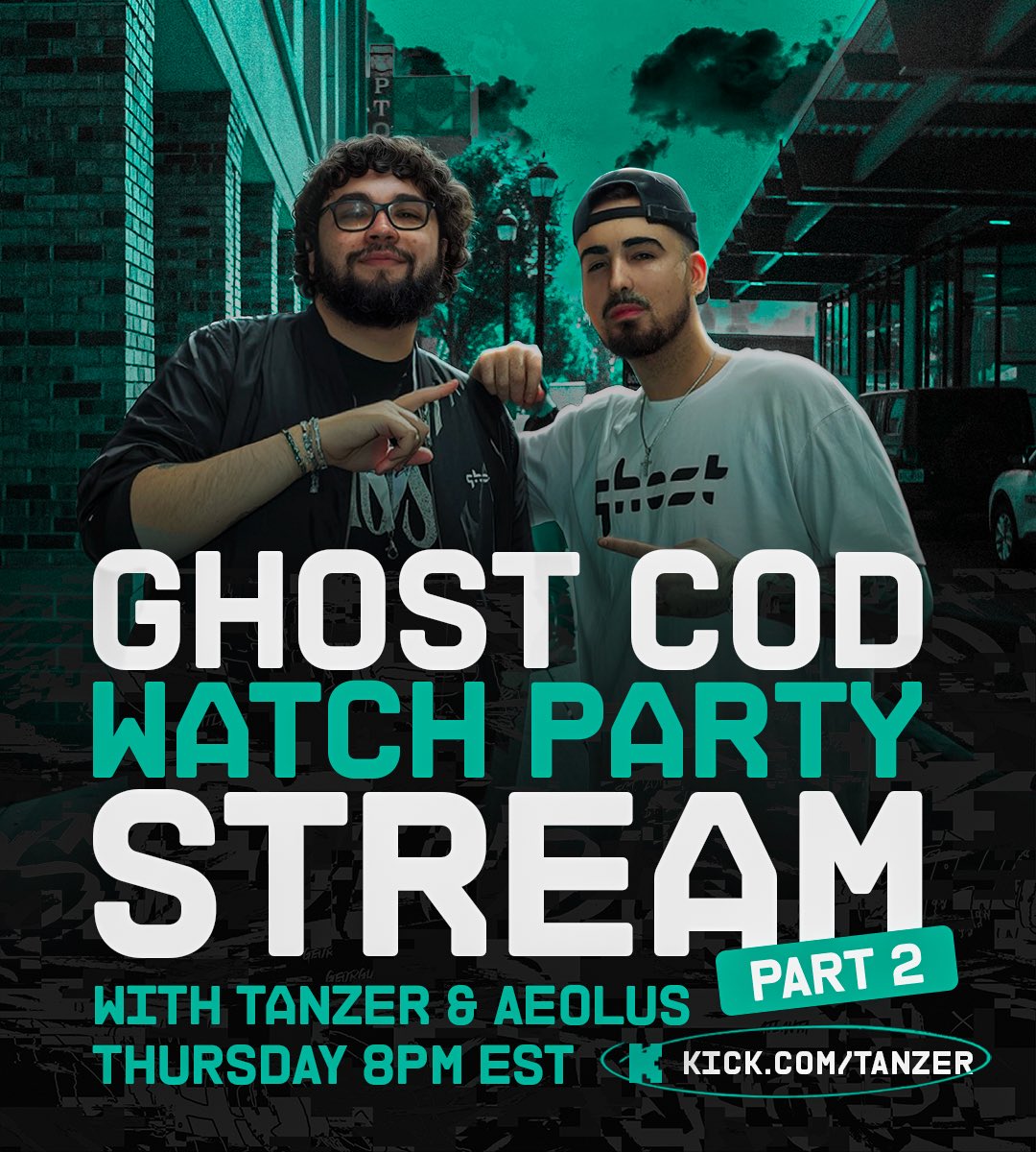 #GhostCOD response review PT. 2

GOING LIVE @ 8PM EST ⏰ 

📺: KICK.COM/TANZER