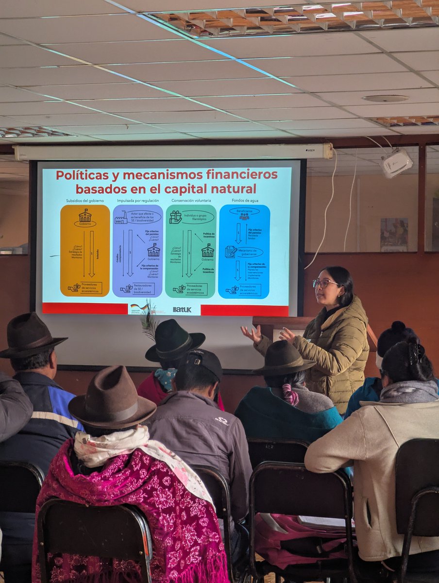 Estuvimos en Salcedo, Pillaro, Cebadas y Sageo, Ecuador 🇪🇨, desarrollando una serie de talleres con el Programa de Conservación y Uso Sostenible de Ecosistemas de Montaña — Montañas II de
<a href="/BMZ_Bund/">Bundesentwicklungsministerium</a> y <a href="/EcuadorMAE/">Ministerio de Ambiente y Energía</a>, e implementado por
<a href="/GIZEcuador/">GIZ Ecuador</a>.

#MontañasII