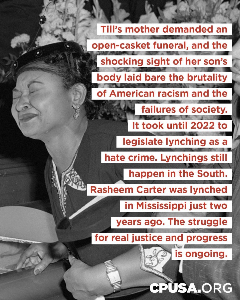 Racism in the U.S. is organized violence. It's systemic and deeply embedded in the history, economy, politics and the country's criminal justice institutions. The cause is monopoly capitalism. Only socialism can lay the basis for eliminating its many forms. However we cannot