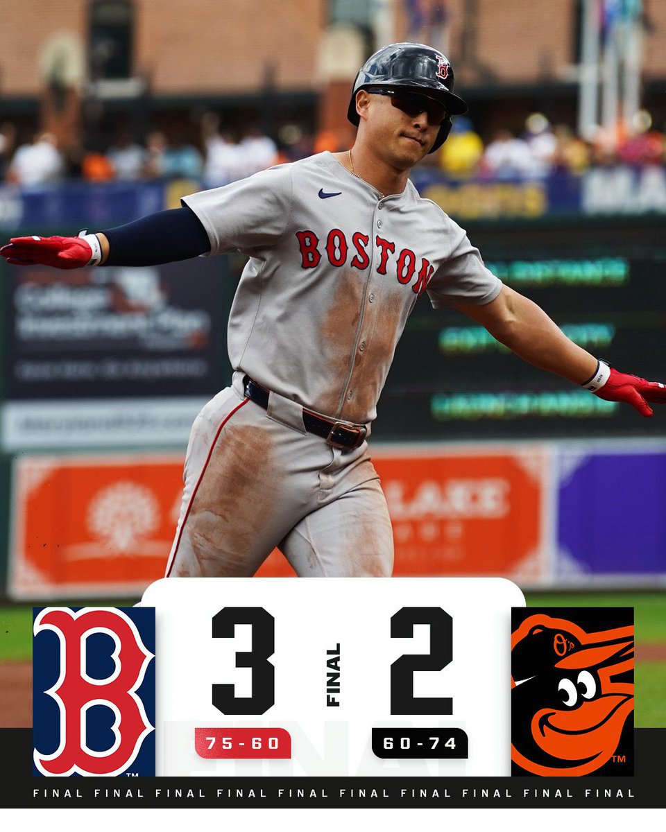 ¡Barrida!🧹

Los Medias Rojas de Boston vencieron 3-2 a los Orioles en las acciones de la #MLBRPC

Gracias por la sintonía📺