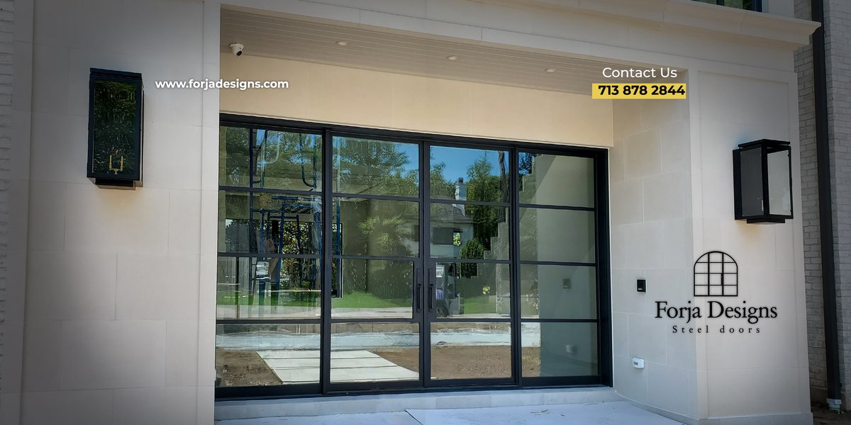 ForjaDesigns's tweet image. Steel doors at your best! 

#HoustonHomes #SteelDoors #DoubleDoors #HoustonLiving #LuxuryHomes #HomeDesign #CustomMade #HoustonStyle