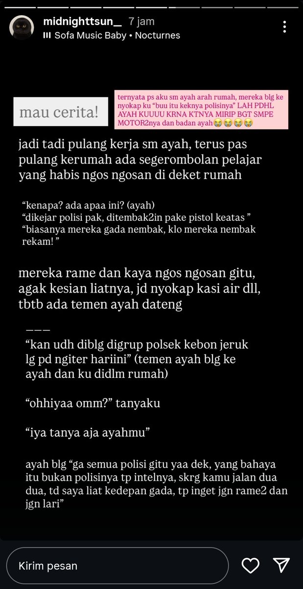 akungangngong's tweet photo. tuh baca, kata ayahnya dia🤣
#isilop
#Prabowo
#polisipembunuh https://t.co/zS1IDx6oeE