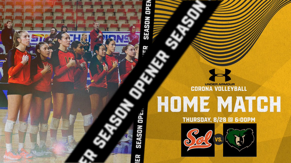 CoronaDelSolVB's tweet image. TONIGHT&apos;S THE NIGHT!!🚨
First Match Of The Year, Tonight Against The Basha 
Bears.  See You There, @cdstribe 📢‼️

Jv-B @ 4pm | Jv-A @ 5pm | Varisty @ 6pm

#letsgoaztecs #bleedorange #coronadelsol #cdsaztecvb