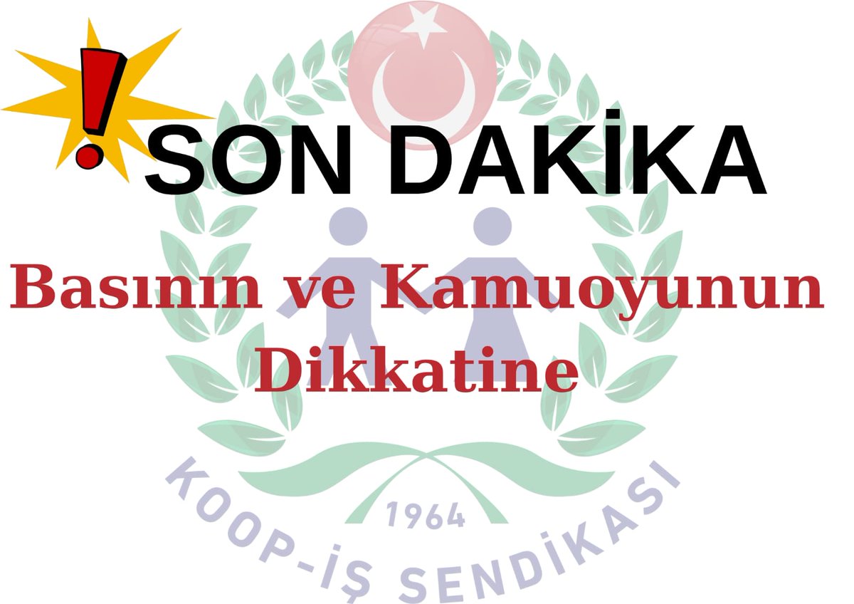 ‼️GENEL BAŞKANIMIZ EYÜP ALEMDAR'IN SYDV GREVİ İLE İLGİLİ BASIN AÇIKLAMASIDIR‼️

TÜRK-İŞ Genel Başkan Yardımcısı ve Koop-İş Sendikamiz Genel Başkanı Eyüp Alemdar  yarın (29 Ağustos 2025 Cuma) başlatacağı Aile ve Sosyal Hizmetler Bakanlığı’na bağlı Sosyal Yardımlaşma ve Dayanışma