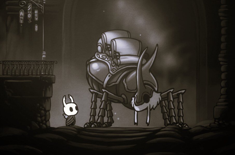 Todo dia uma foto de Hollow Knight até Silksong sair          

DIA 7 - O veio que da carona