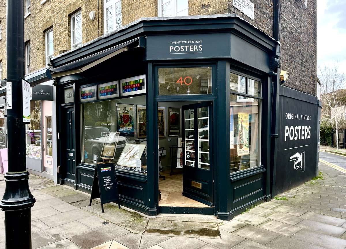 Our annual in store SALE starts Tomorrow and ends Sunday. At least 20% off ALL stock, plus loads of posters from just £25 and vintage maps from £10 each.

Gallery (40 Cross Street, Islington) opens at 10.30 Friday 29th August.