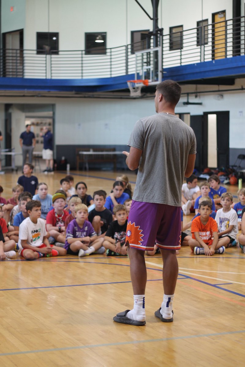 PureSkillsHoops (@pureskillshoops) on Twitter photo Today was special!
Collin Gillespie (Phoenix Suns) stopped by to sign autographs + speak with campers about the importance of finding your passion + battling through adversity.
Thank you <a href="/Colling1021/">Collin Gillespie</a> for being so generous w/ your time + giving back! <a href="/NovaMBB/">Villanova MBB</a> <a href="/Suns/">Phoenix Suns</a> <a href="/NewtownAC/">Newtown Athletic Club</a> Today was special!
Collin Gillespie (Phoenix Suns) stopped by to sign autographs + speak with campers about the importance of finding your passion + battling through adversity.
Thank you <a href="/Colling1021/">Collin Gillespie</a> for being so generous w/ your time + giving back! <a href="/NovaMBB/">Villanova MBB</a> <a href="/Suns/">Phoenix Suns</a> <a href="/NewtownAC/">Newtown Athletic Club</a>