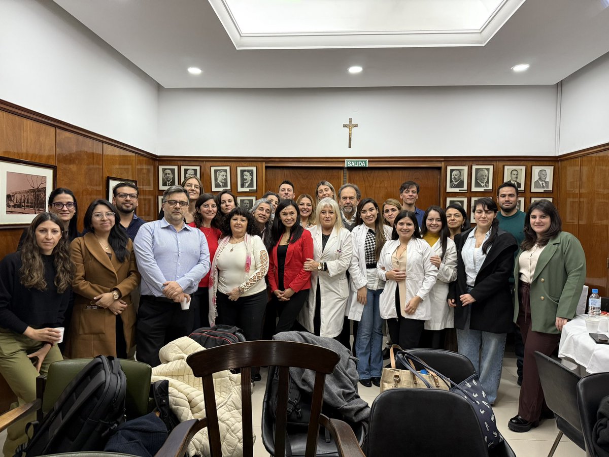Gran convocatoria al Preceptorship del Hospital Italiano de La Plata - Felicitaciones a la Dra Enrico y organizadores 👏👏👏