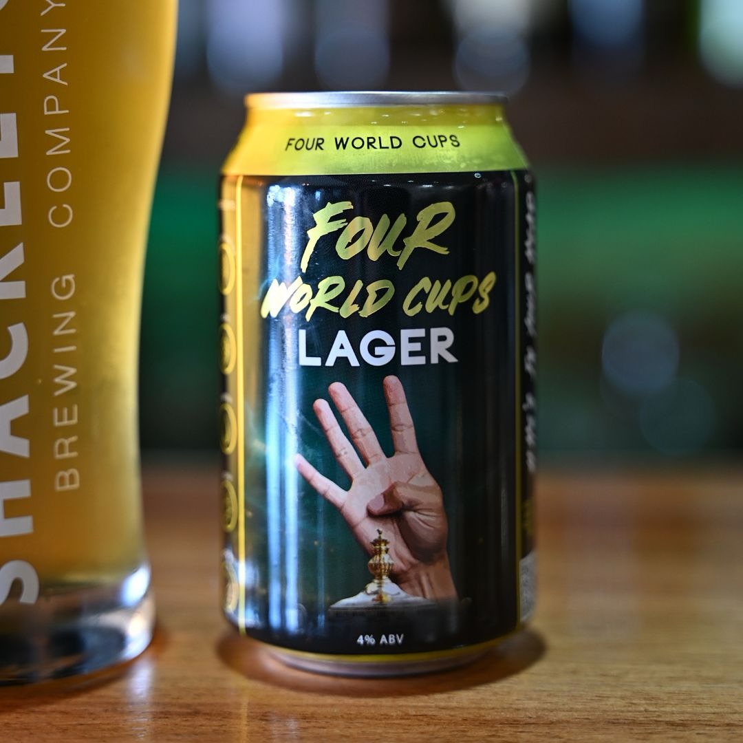 rugbymemesclub's tweet image. 🚀Join us for the launch of Four World Cups Lager
Date - Friday 29th August 2025
Time - 2pm till Late
Where - Shackleton Brewing Company, 23 Transvaal Street, Paarden Eiland, Cape Town

#rugby #beeer #banter #internationalrugbymemesclub #shackletonbrewing #fourworldcups