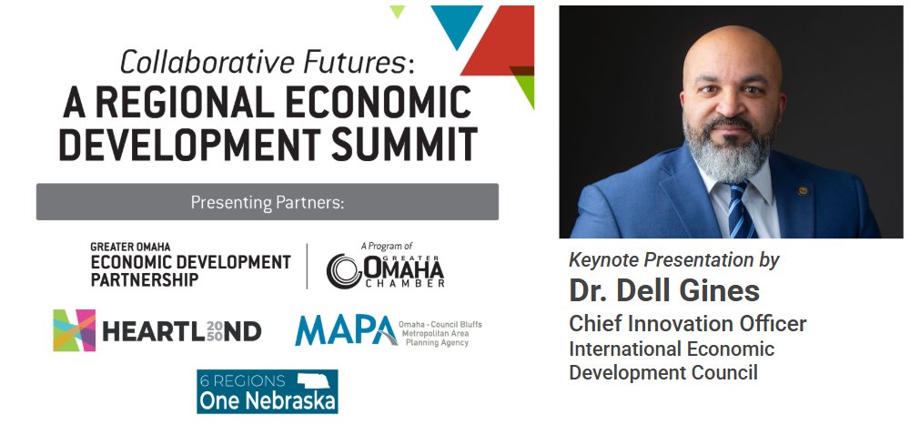 Join us September 9th for Collaborative Futures, a one-day summit bringing together business leaders, educators, policymakers, and changemakers from across the region to shape a more connected, resilient, and innovative Greater Omaha. Register now: ow.ly/7yAS50WuSku