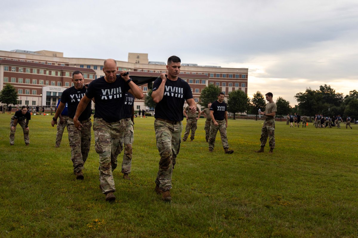 XVIII Airborne Corps & Fort Bragg on X
