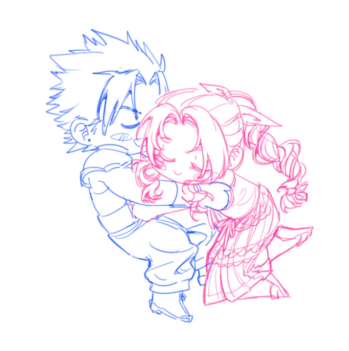 smol cloti and zerith sketches
#cloti #zerith #ff7