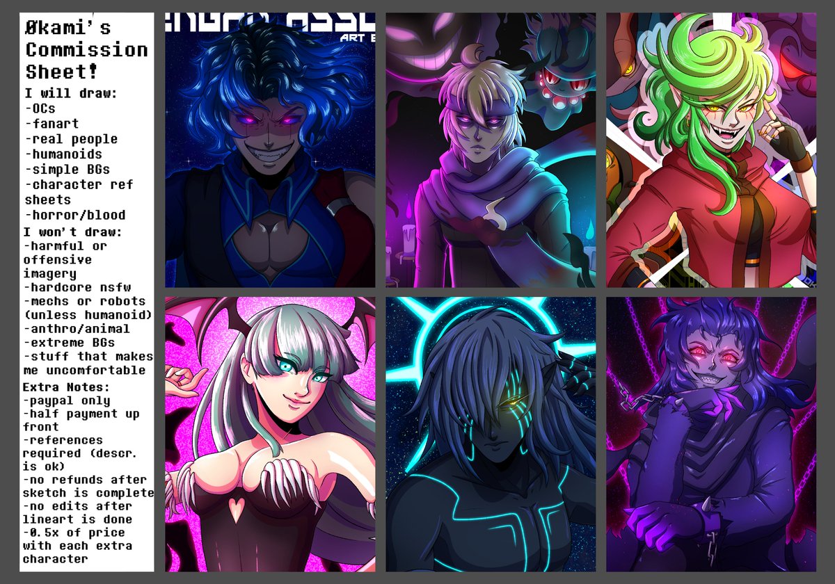 Ø K A M I - COMMS OPEN! 2/3 Slots Taken tweet media